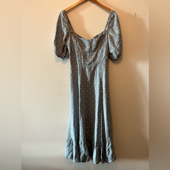 Reformation Belgium Dress in Polka Dot - Picture 2 of 4